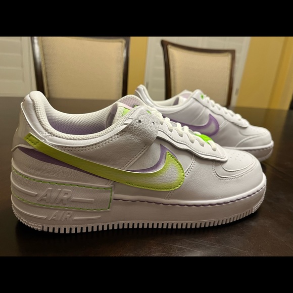 New Nike Air Force 1 Shadow Multicolor Sneaker Shoes Size US 12 W / 10.5 M - Picture 3 of 12